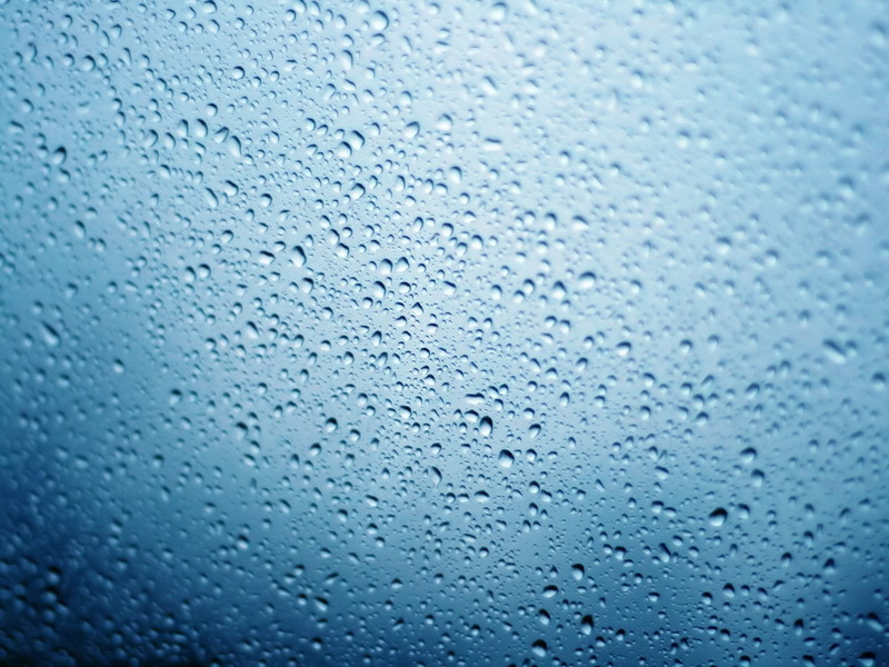 day, full frame, textured, rainy season, drop, blue, indoors, cold - Temperature, drops, pattern, reflection, surface, close-up, bubble, color Image, refreshment