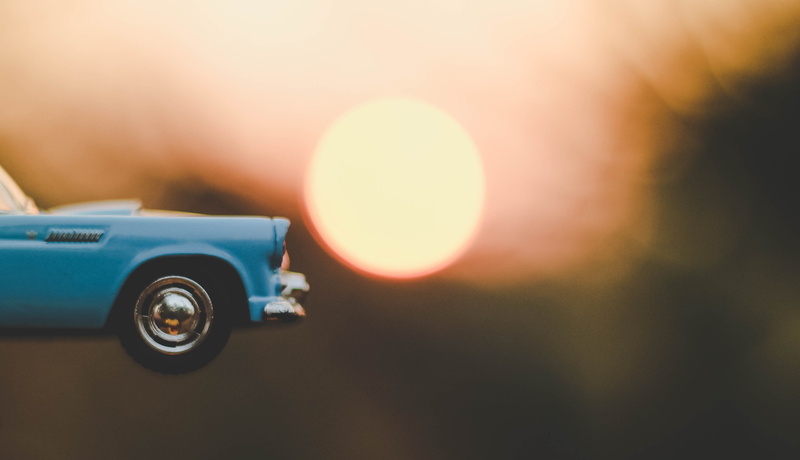toy car, outdoors, photography themes, sun, lens - optical instrument, boke, bright, photo, camera - photographic equipment, sunset, sunrise, lens flare