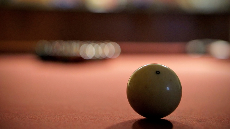 pool - cue sport, bokeh, no people, billiard, game, playing, pool cue, white, table, background, pool, ball, relaxation, number, pool ball, selective focus