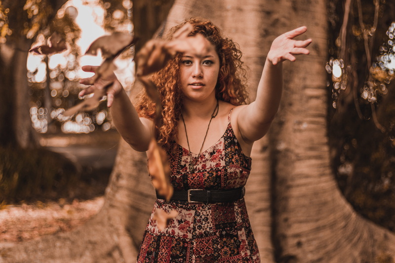 leisure, arms raised, looking at camera, beautiful, portrait, teenager, lifestyles, park, leisure activity, person, young adult, human arm, curly hair