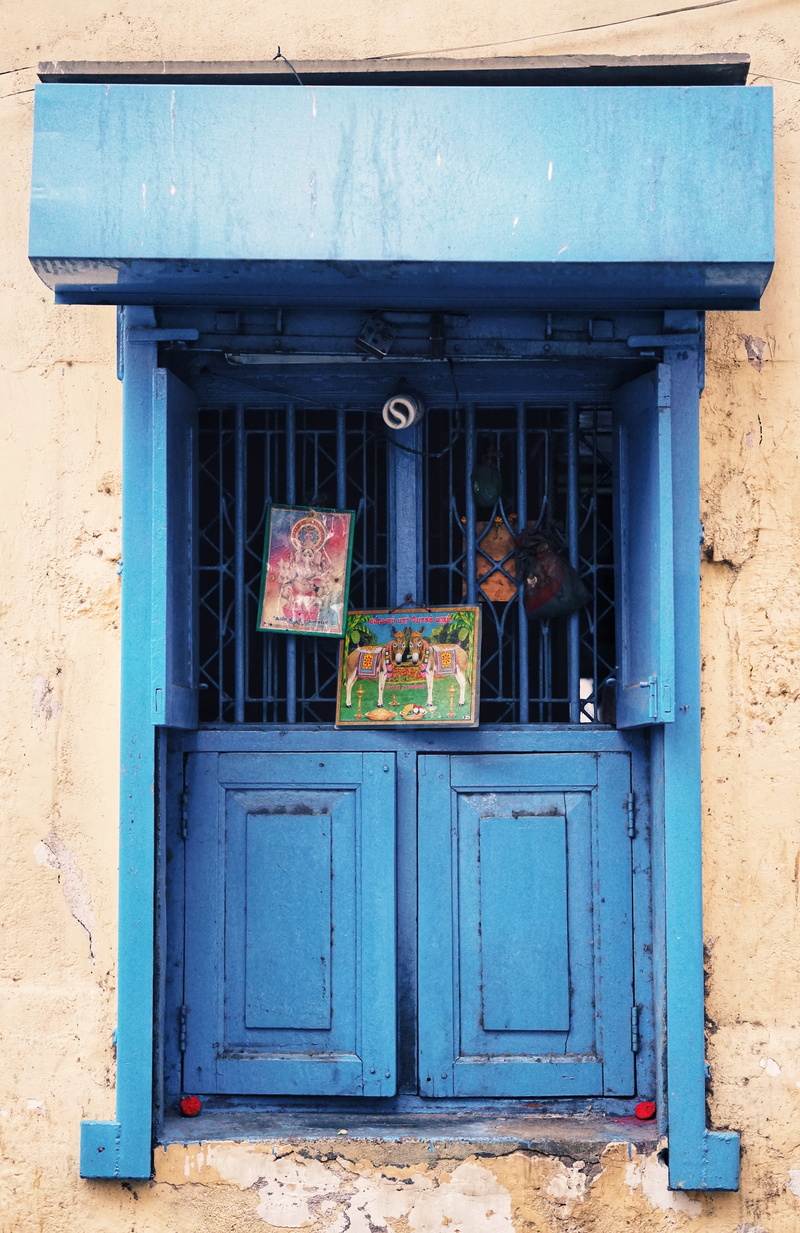 urban, 5K, hanging, animal, entrance, food and drink, building, food, bird, built structure, creativity, blue, street, kitchen, wood - material, wall - building feature