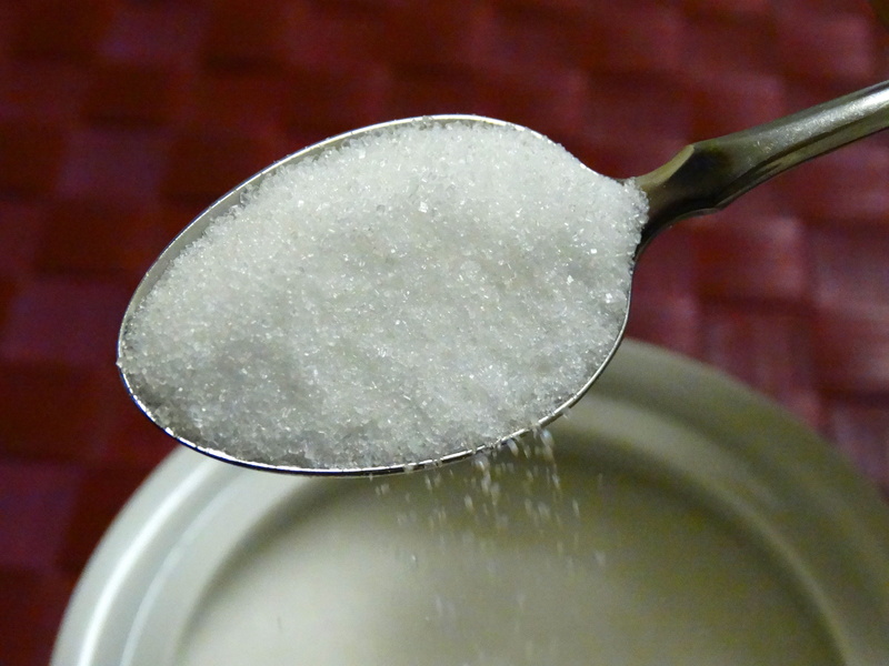 trickle, sugar, close-up, focus on foreground, healthy eating, silver colored, white, freshness, still life, food, eating utensil, no people, food and drink