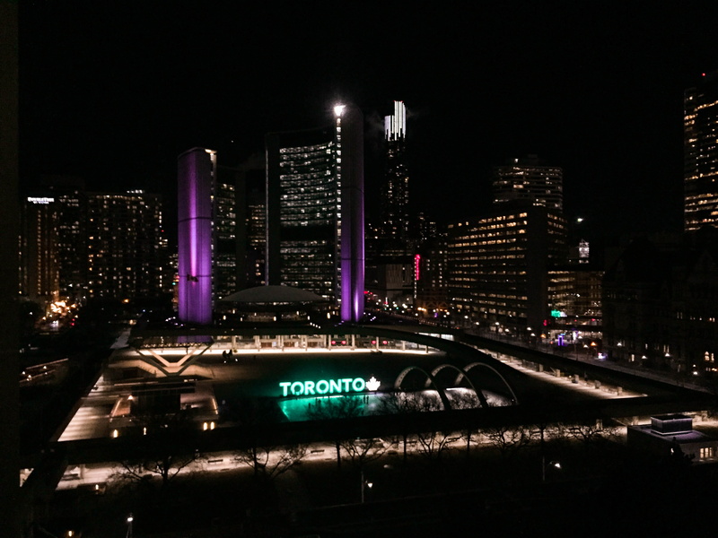 building, streets, green, night, downtown, cars, tall - high, illuminated, good, the 6, architecture, dark, black, six, nice, skyscraper, no people, canada