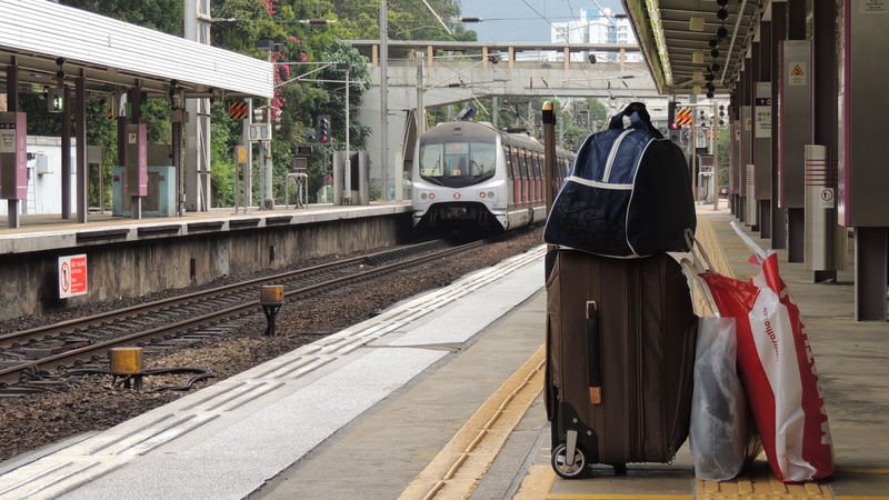 traffic, travel, platform, public transportation, railroad station platform, waiting, railroad track, architecture, full length, underground, hongkong