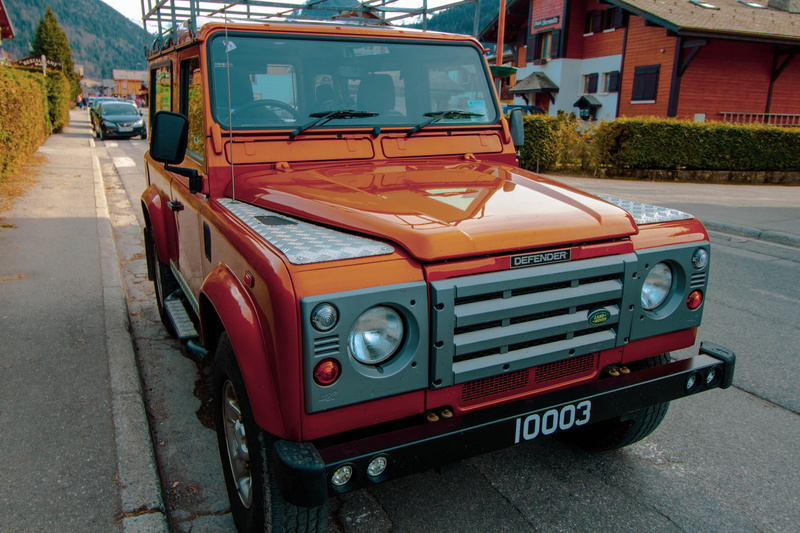 mode of transportation, old, truck, built structure, defender, vintage car, alps, building exterior, spoke, land rover, road, nature, mountains, transportation