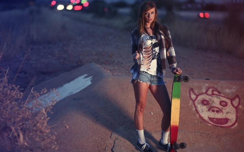 girl, skate, style, 2K, swag