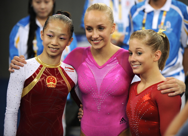 2K, liukin, shawn, nastia, johnson, women