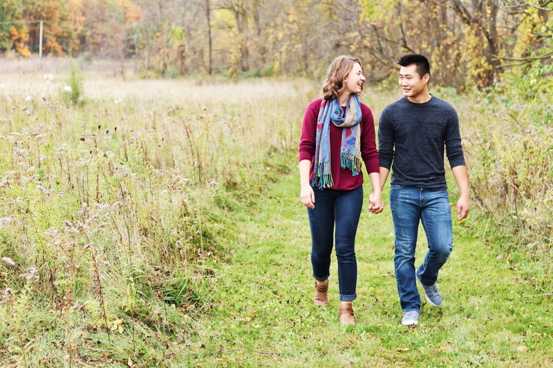 togetherness, day, two people, plant, woman, tree, walking, green, couple - relationship, grass, outdoors, leisure activity, female, boyfriend, o, women