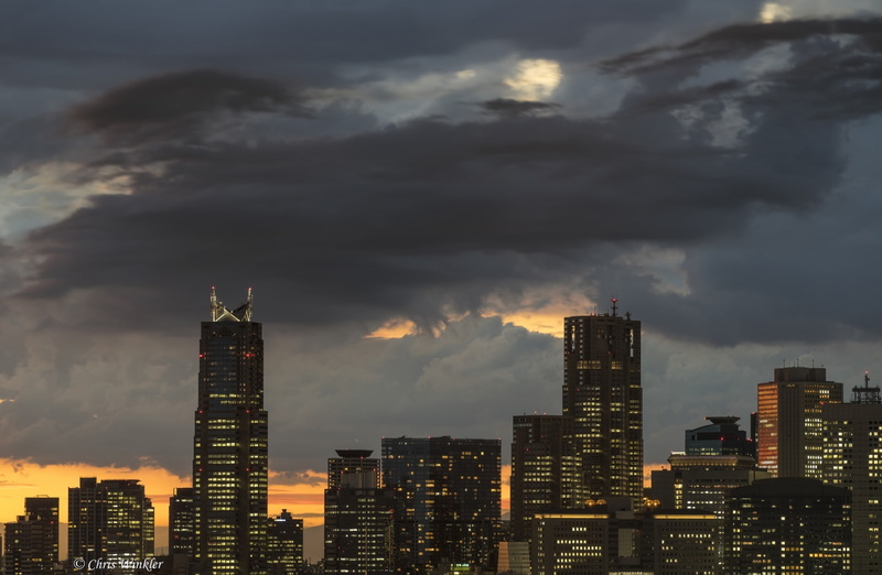cloud - sky, modern, no people, urban skyline, tall - high, building exterior, office building exterior, Asia, Sony, sky, pollution, mirrorless, shinjuku