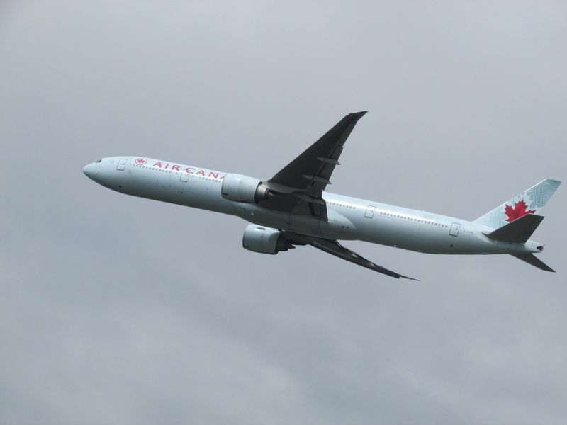 plane, air canada, passenger, photography, airplane, commercial Airplane, nature, pilot go, landing - Touching Down, mode of transportation, mid-air, air Vehicle