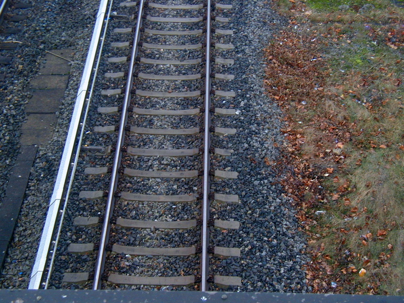 railroad track, parallel, seemed, street, track, gravel, train, railway tracks, pattern, in a row, transportation, 1080P, nature, outdoors, rail transportation