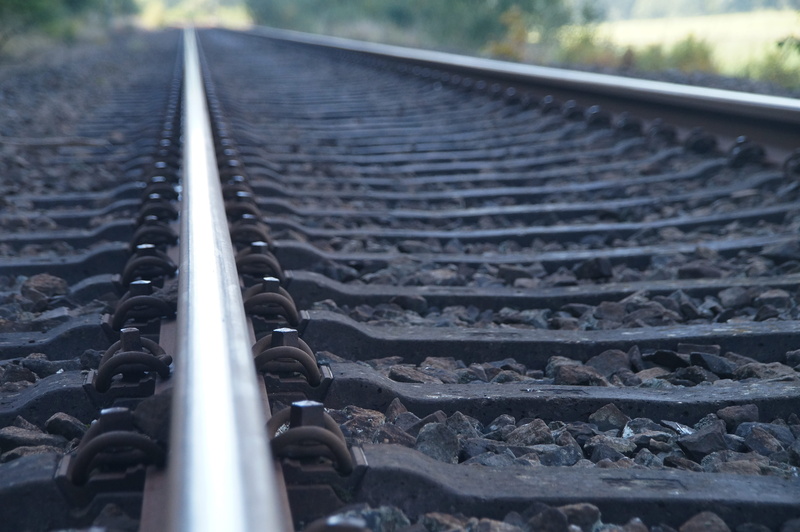outdoors, rail transportation, nature, 4K, mode of transportation, traffic, no people, railroad tie, solid, transportation, seemed, close-up, train, railway rails