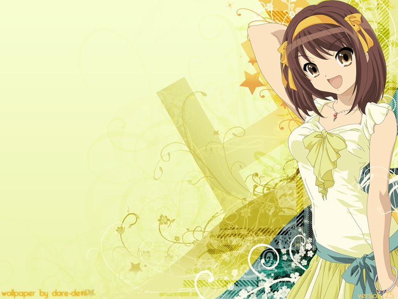 The Melancholy of Haruhi Suzumiya, anime, 720P