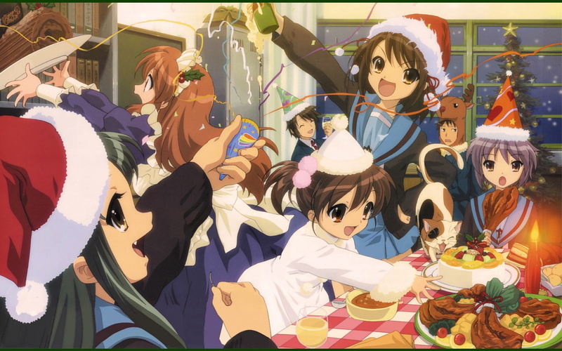 human representation, female likeness, 1080P, celebration, The Melancholy of Haruhi Suzumiya, arts culture and entertainment, festival, creativity, multi colored