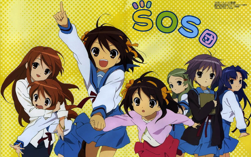 male likeness, people, business person, art and craft, yellow, celebration, Suzumiya Haruhi no Yuutsu, multi colored, representation, women, childhood