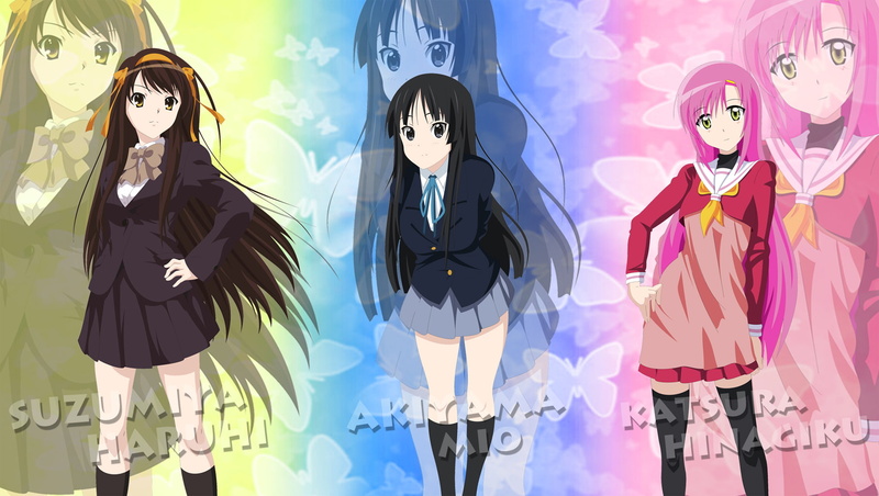 hayate, hinagiku, seifuku, 720P, yuutsu, mio, long, suzumiya, haruhi, akiyama, hair, katsura, gotoku, k on, vector