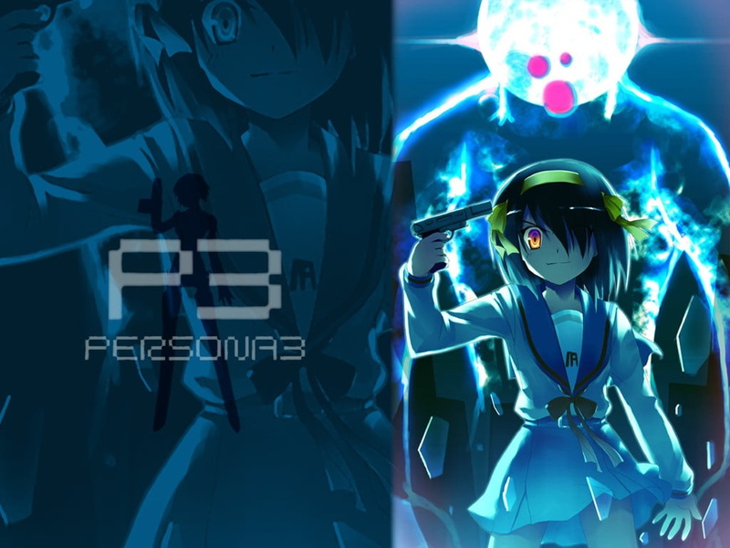 real people, blue, glass - material, Persona 3, anime, glasses, 480P, standing, text, males, men, adult, eyeglasses, technology, illuminated, representation