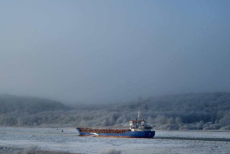 shipping, ships, tranquility, nautical vessel, day, passenger craft, river, 2K, ship, winter, no people, nature, outdoors, blue, beauty in nature, sky