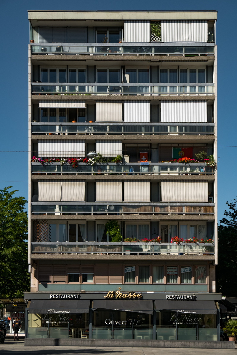 geneva, balcony, square, 4K, sky, residential district, restaurant, street, nature, apartment, building, rectangle, built structure, architecture, day