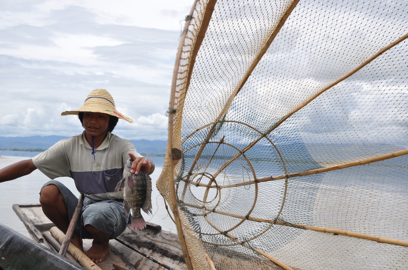 males, real people, day, fisherman, cloud - sky, nature, lake, lifestyles, adult, young adult, sky, one person, 4K, outdoors, hat, full length, men, front view