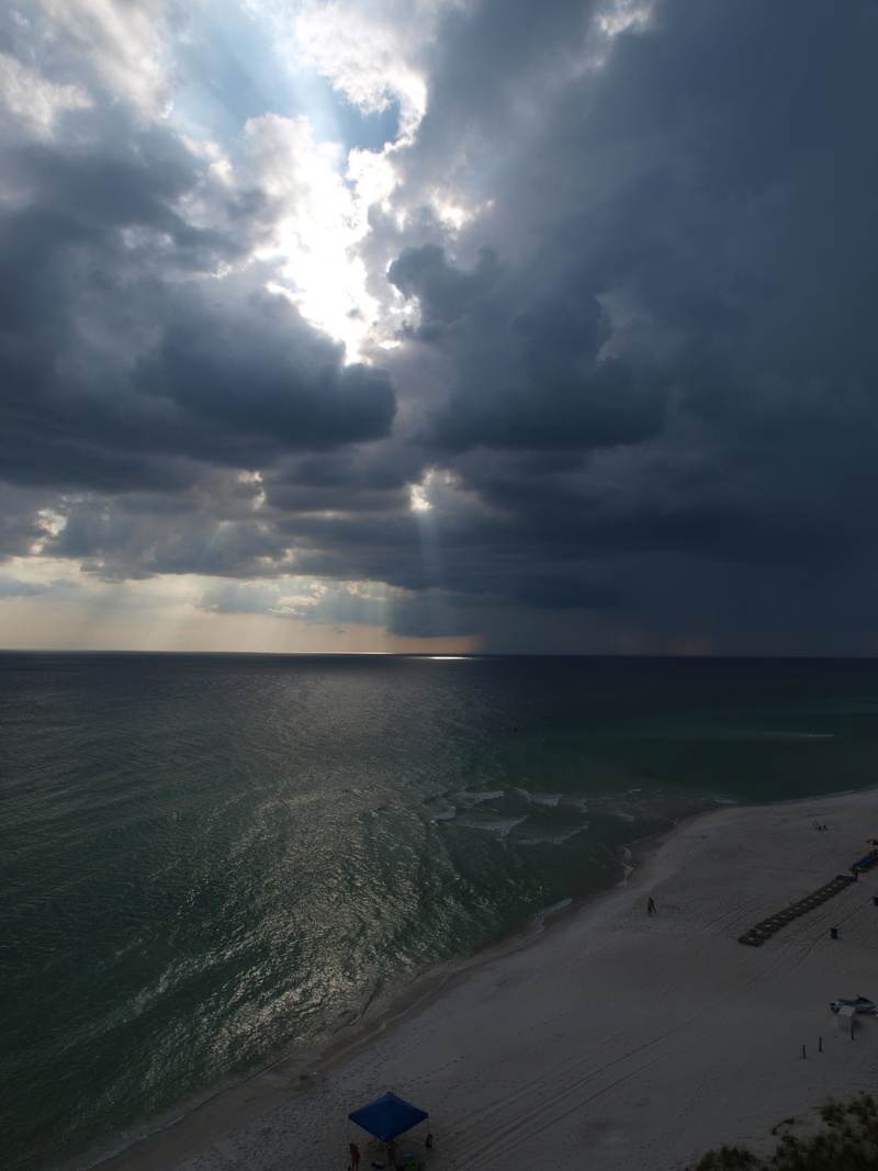 landscape, fort walton, tropical, evening, sea, destin beach, water, travel, fishing, gabriel raggio, morning, scenics - nature, sky, storm cloud, horizontal plane