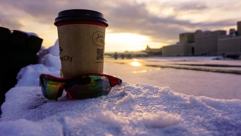 seashore, sea, dawn, architecture, information, sky, snow, covering, western script, horizontal plane, landscape, water, communication, outdoors, 5K, frozen