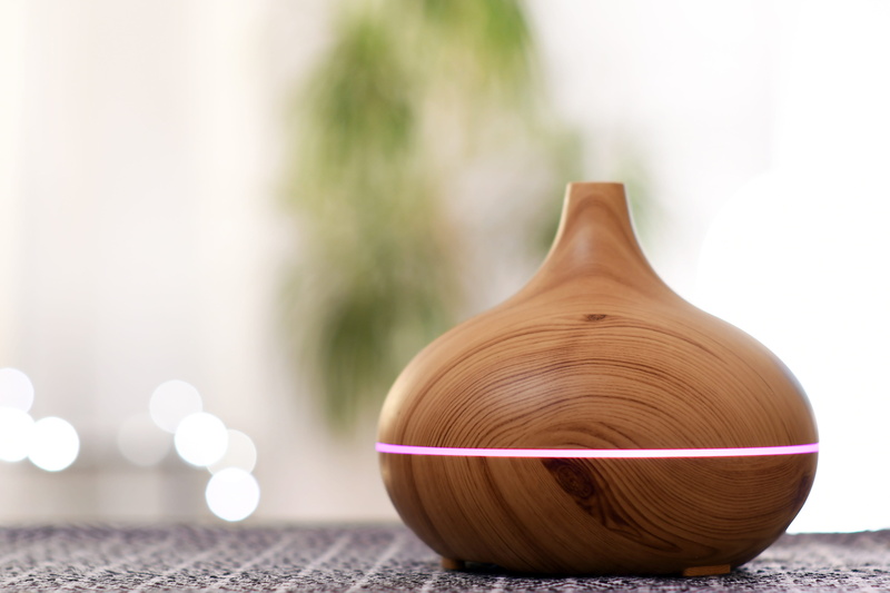 indoors, meditation, relax, green color, table, diffuser, cleaning, material, of course, bowl, spirituality, close-up, wood - material, therapy, lifestyle