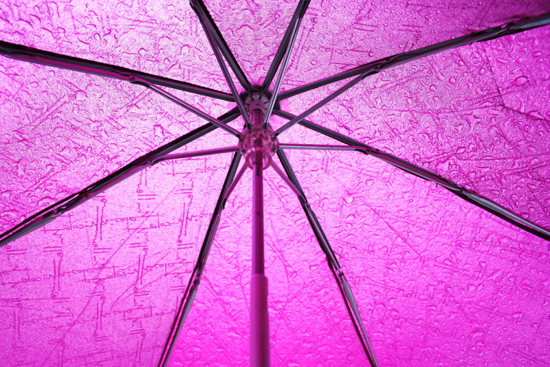 ready, metal, rain, wet, purple, 2K, backgrounds, umbrella, unfolded, cantilever, parasol, fuscia