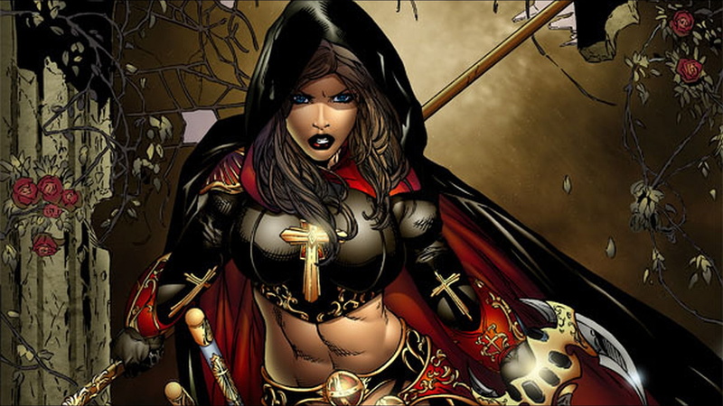 hood, hd, comics, character, 1080P, comic, magdalena, woman, black