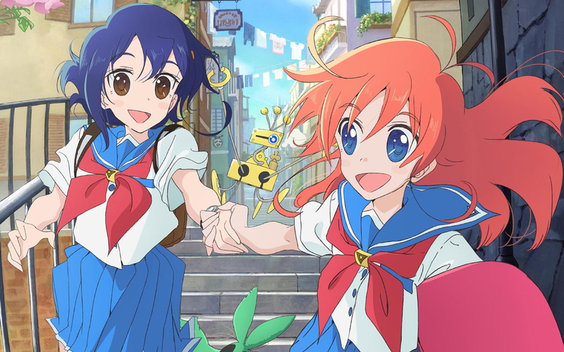 1080P, Papika (Flip Flappers), Anime, Kokona (Flip Flappers), Flip Flappers