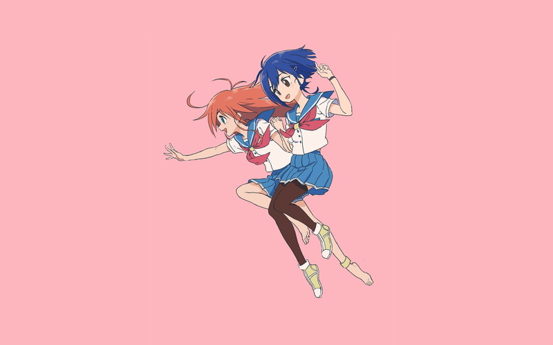 1080P, Papika (Flip Flappers), Anime, Kokona (Flip Flappers), Flip Flappers