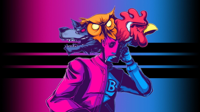 1080P, Hotline Miami, Dennis Mask, Rasmus Mask, Richard Mask