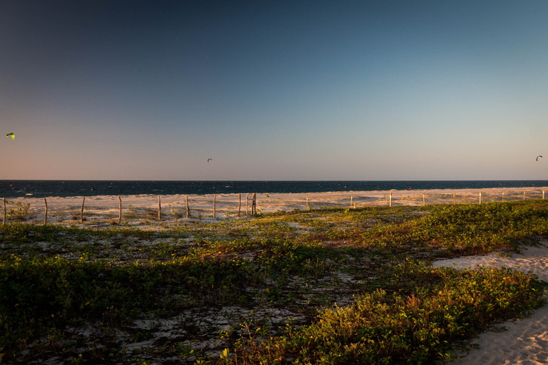 tranquility, sea, horizon over water, sky, 2K, beauty in nature, nature, non-urban scene, copy space, kite, water, brazil, sun, idyllic, kitesurf, plant