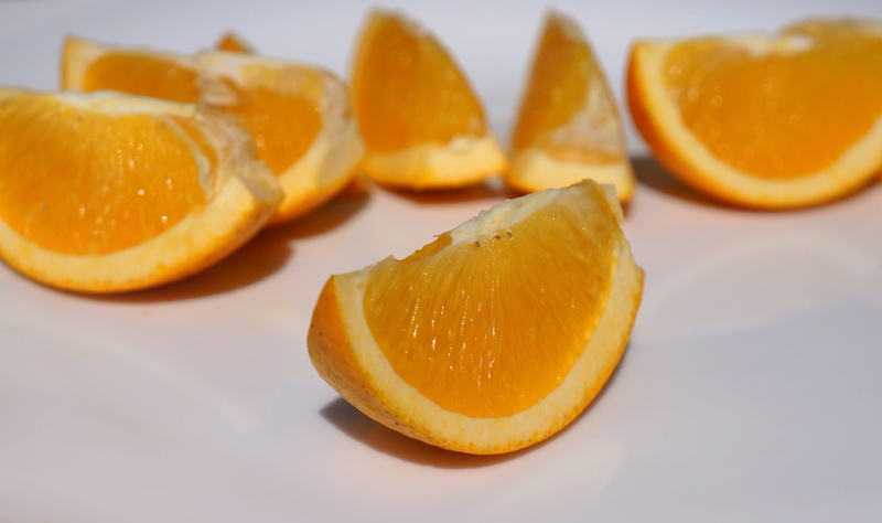 indoors, tangerine, no people, studio shot, slice, healthy eating, cross section, cam vinh, cut pieces, freshness, 4K, orange, wellbeing, vietnam, snack