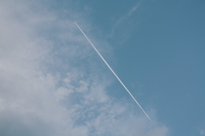 travel, blue, directly below, air vehicle, low angle view, no people, vietnam, mid-air, flying, speed, ninh thuan province, airplane, plane, day, sky, nature