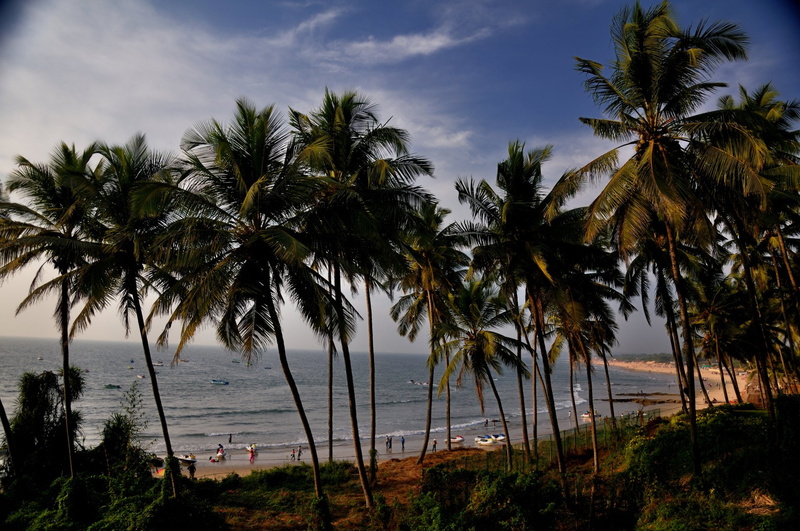 India, 1080P, Vagator Beach, Tropics, Photography, Beach
