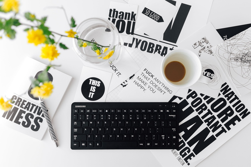 hands, computer, cup, type, writer, minimal, computer keyboard, office, wireless, furniture, female, workspace, communication, connection, minimalist, 2K