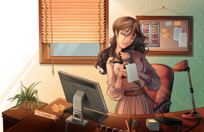 Offise, Secretary, portable information device, working, keyboard, occupation, coffee - Drink, communication, music, window, business, lifestyles, laptop