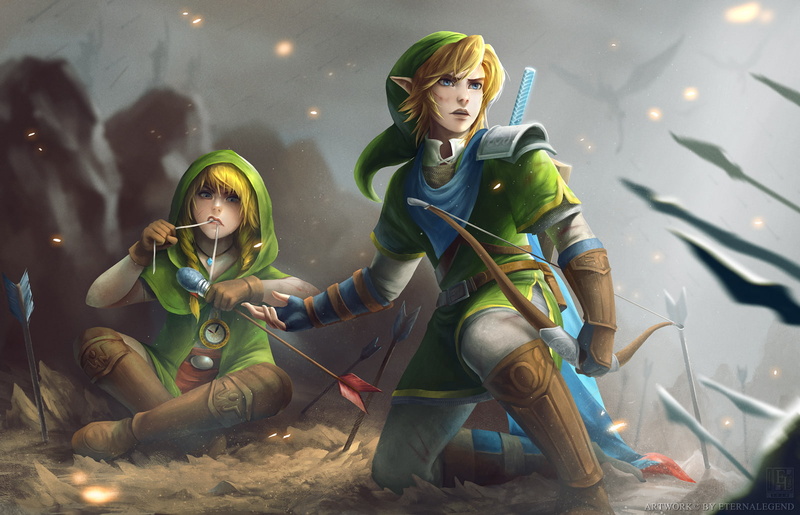 Linkle, Video Game, Link, Hyrule Warriors Legends, Hyrule Warriors, 720P