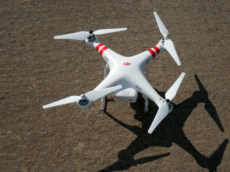 propeller, newcomer, quadrocopter, field, representation, nature, fly, air Vehicle, transportation, technology, drone, sunlight, 2K, white color, high angle view