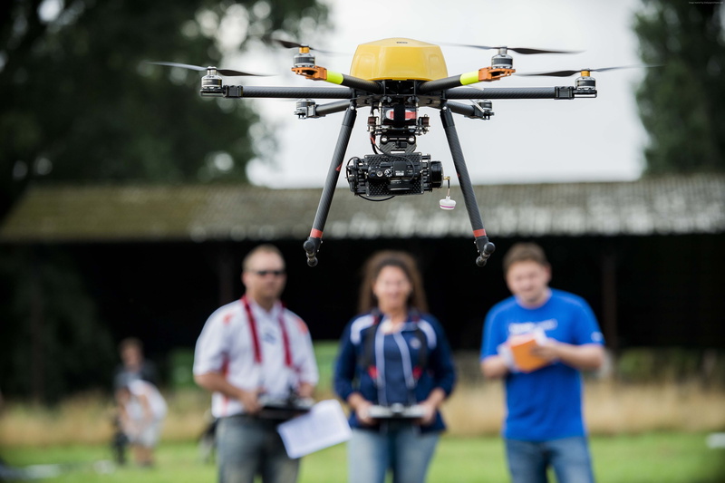 Trimble ZX5 multicopter, 4K