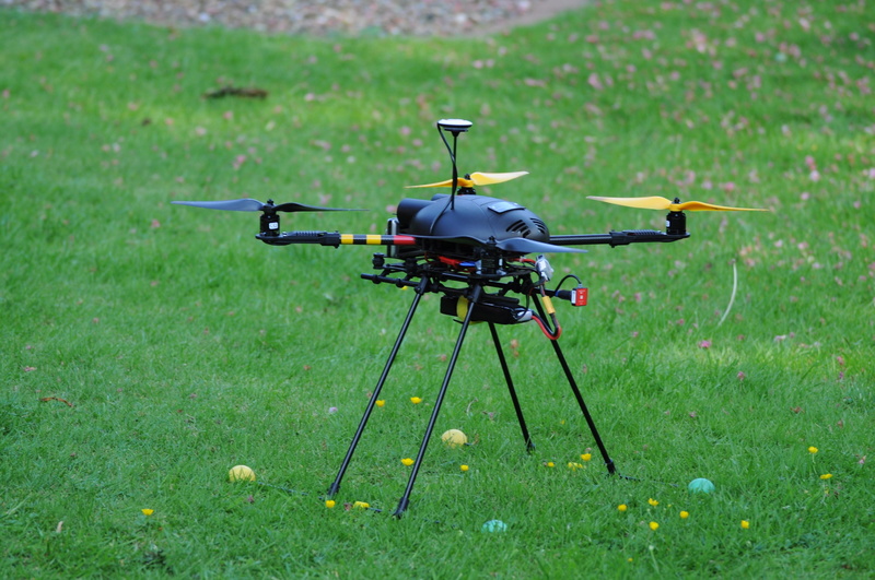 mid-air, aerospace industry, outdoors, 4K, quadrocopter, flying, mode of transportation, copter, green color, model, grass, helicopter, air vehicle, transportation