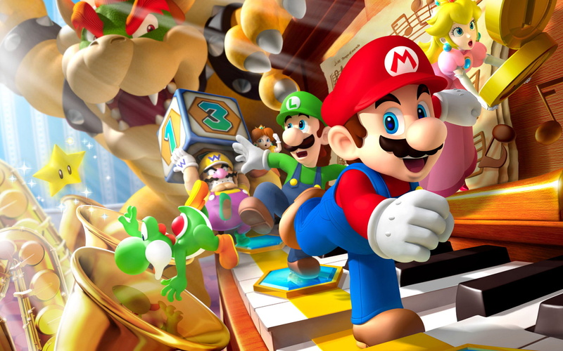 classic, grades, adventure, mario, games, 1080P
