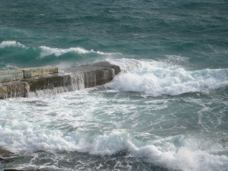 rock, power, sport, nature, surfing, travel, waterfront, groyne, ocean, motion, cutwater, land, flowing water, hitting, pebble, scenics - nature, outdoors