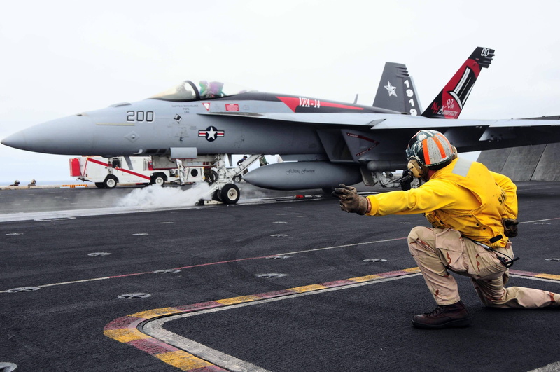 4K, the rise, deck, Adjuster, fighter, Super Hornet, F-18