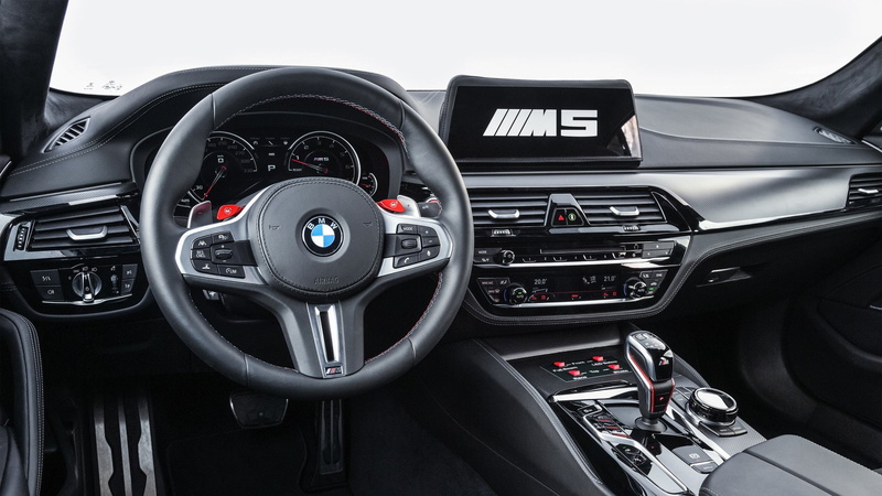 BMW M5 MotoGP Safety Car, Interior, Safety Car, Car, BMW M5, 1080P, BMW