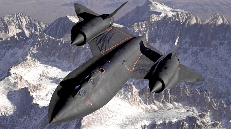 Lockheed SR-71 Blackbird, 1080P, Military Aircrafts