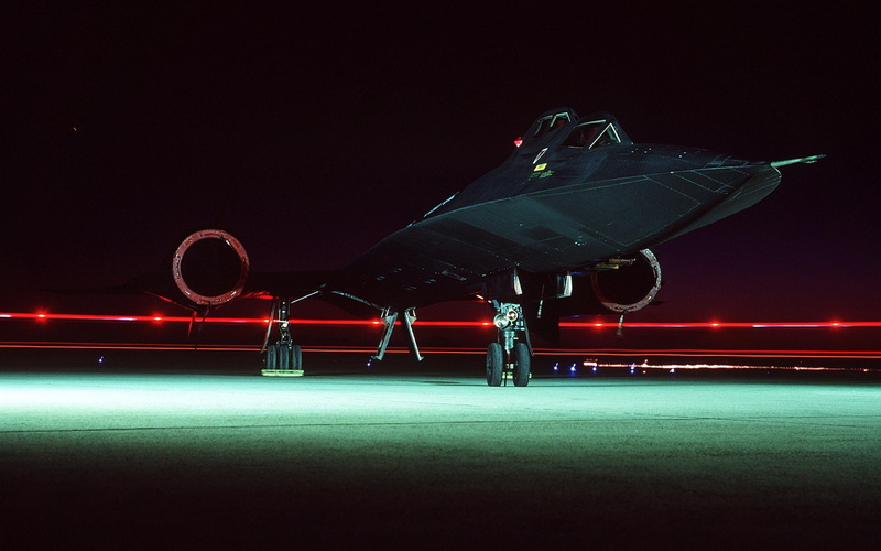night, photography, Long Exposure, airplane, Lockheed SR 71 Blackbird, aircraft, 2K, Military Aircraft
