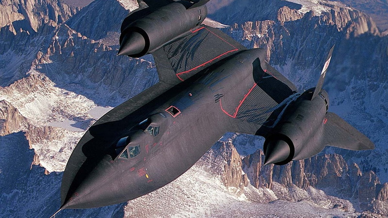 Lockheed SR-71 Blackbird, Aircraft, 1080P, Military Aircrafts