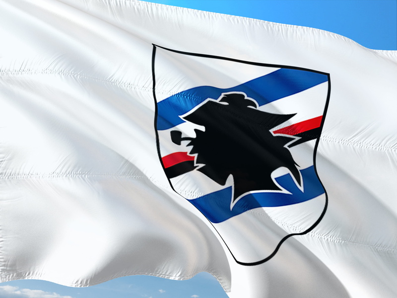 democracy, blue, emotion, sampdoria genoa, full frame, white color, environment, 4K, pride, wind, striped, seria a, international, patriotism, politics